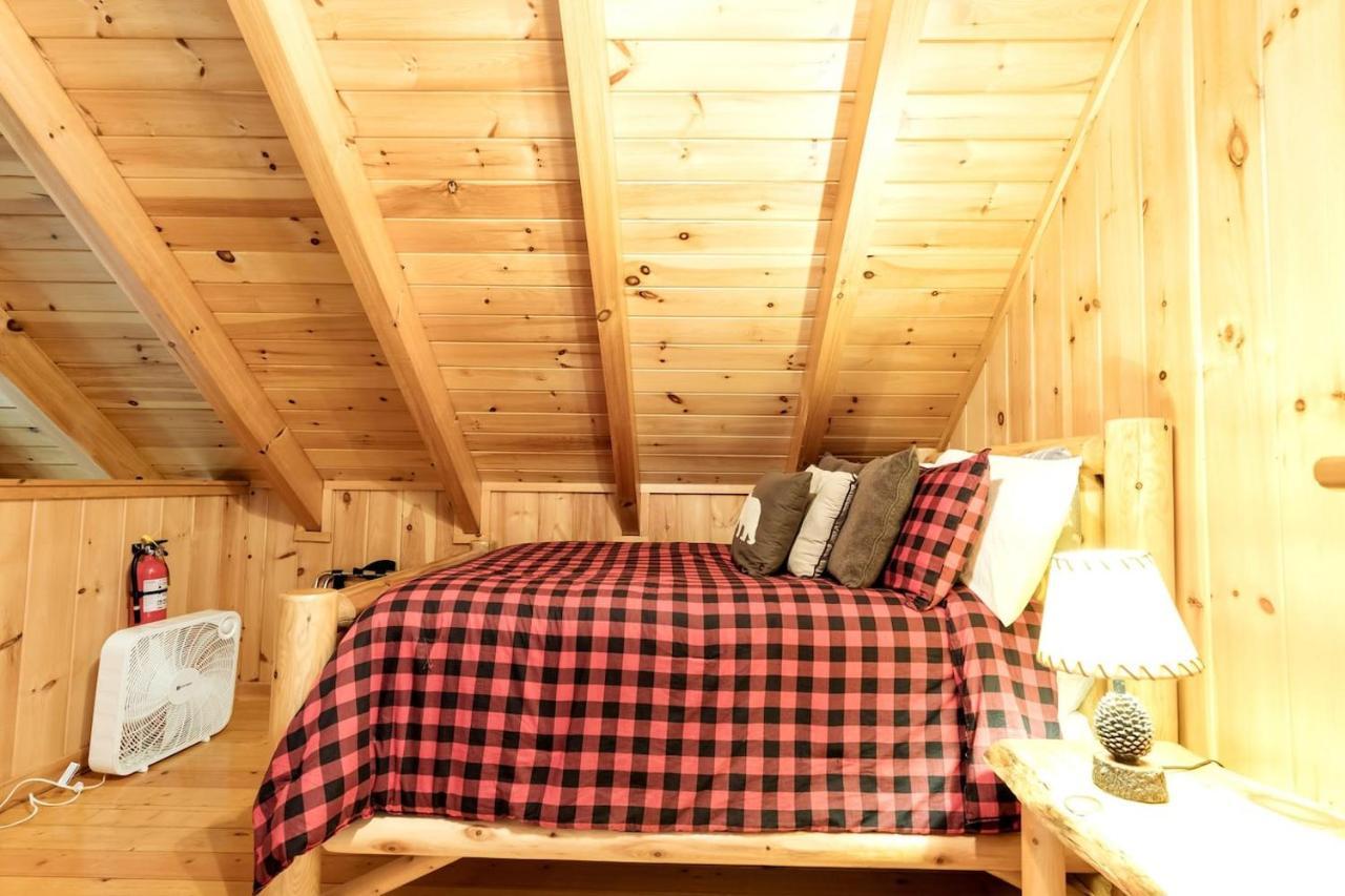 セバービル Smoky Mtn Hideaway - Cabin W/ Hot Tub & Pool Tableヴィラ エクステリア 写真