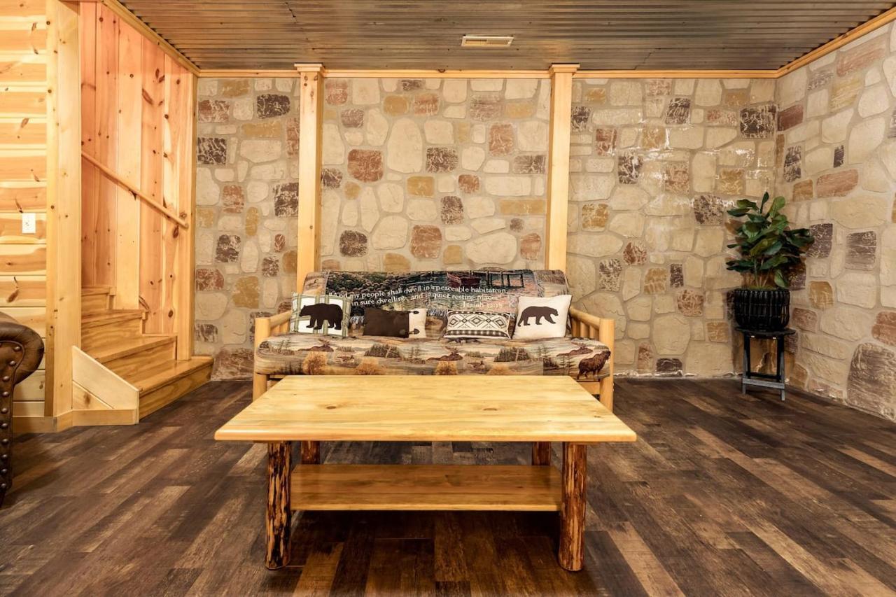 セバービル Smoky Mtn Hideaway - Cabin W/ Hot Tub & Pool Tableヴィラ エクステリア 写真